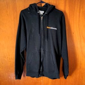 Vintage Beer Advocate Zip Front Hoodie